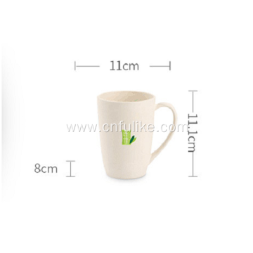 Bamboo Fiber Plastic Cup for Water Coffee